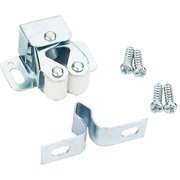 Hardware Resources Double Roller Catch with Strike and Screws - Zinc Finish RC01-ZN